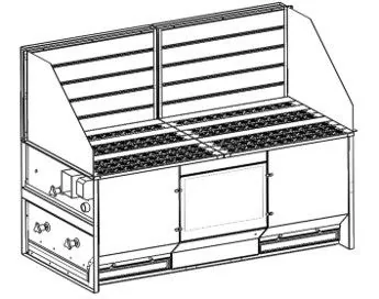 HFILTRATION HFPBENCH #BK2008/K5 Table grinding stripping (1 of 2)