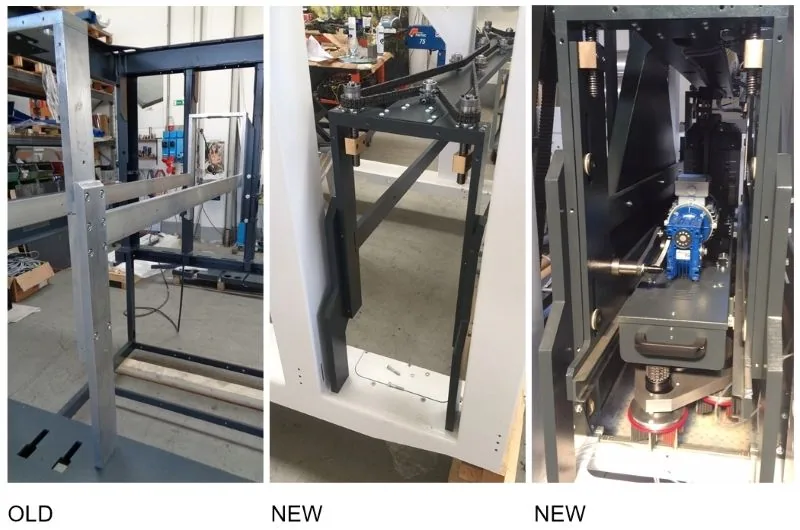 EMC cleaning old vs new