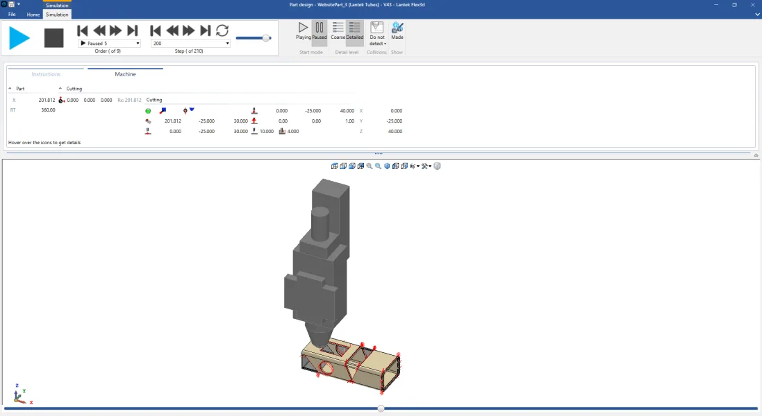Lantek Flex3D Tubes Lantek Flex3D Tubes