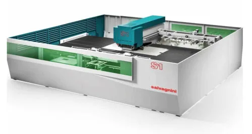Tapping is now available on Salvagnini S1 punch-laser combi machine