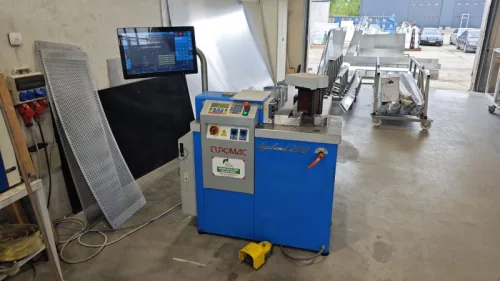 The Euromac horizontal bending machine has been installed and commissioned in Riga, Latvia.