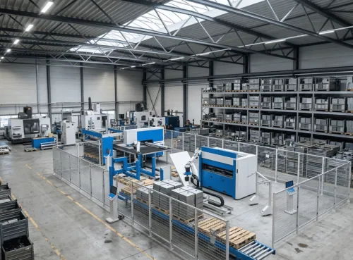 Mērogojamas automatizētās materiālu apstrādes sistēmas