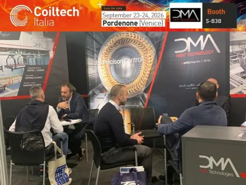 DMA снова на Coiltech Italia 2026 в Порденоне 