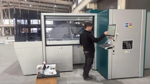 Commissioning of Salvagnini P2 in Almaty in a new production building